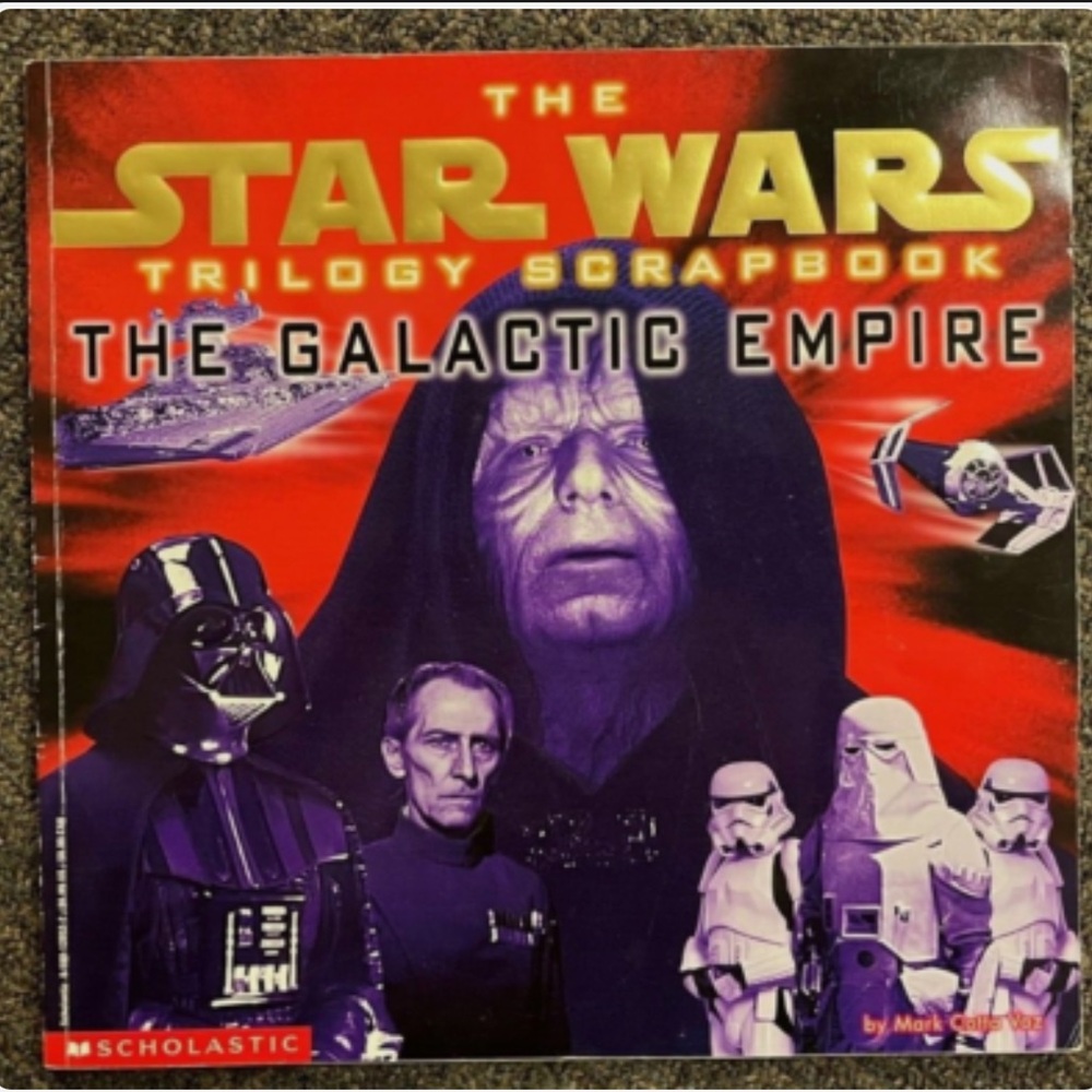 Vintage 1997 Star Wars Trilogy Scrapbook The Galactic Empire Scholastic